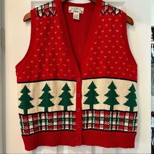 Vintage Ugly Christmas sweater Orvis women’s size large
